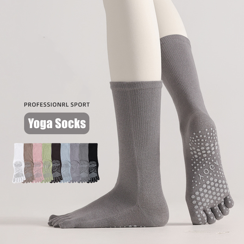 Pilates & Yoga Wohlfühlen Forchheim - 1 Pairs Woman Yoga Socks Candy