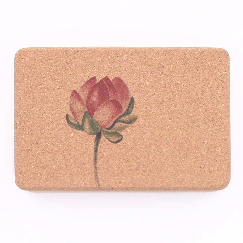 Yoga Block Cork - Organic Natural Cork Yoga Block -