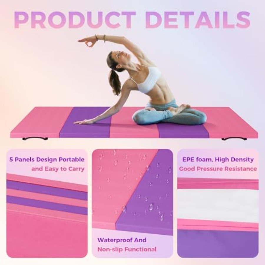 Folding Gymnastics Mat, Exerci - Pilates & Yoga Wohlfühlen Forchheim incelemesi ve fiyatı