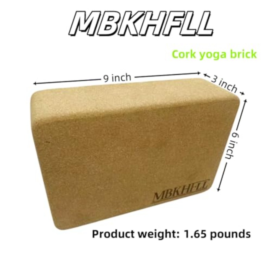 Cork Yoga Blocks, Natural Cork - Yoga Block Cork incelemesi ve fiyatı