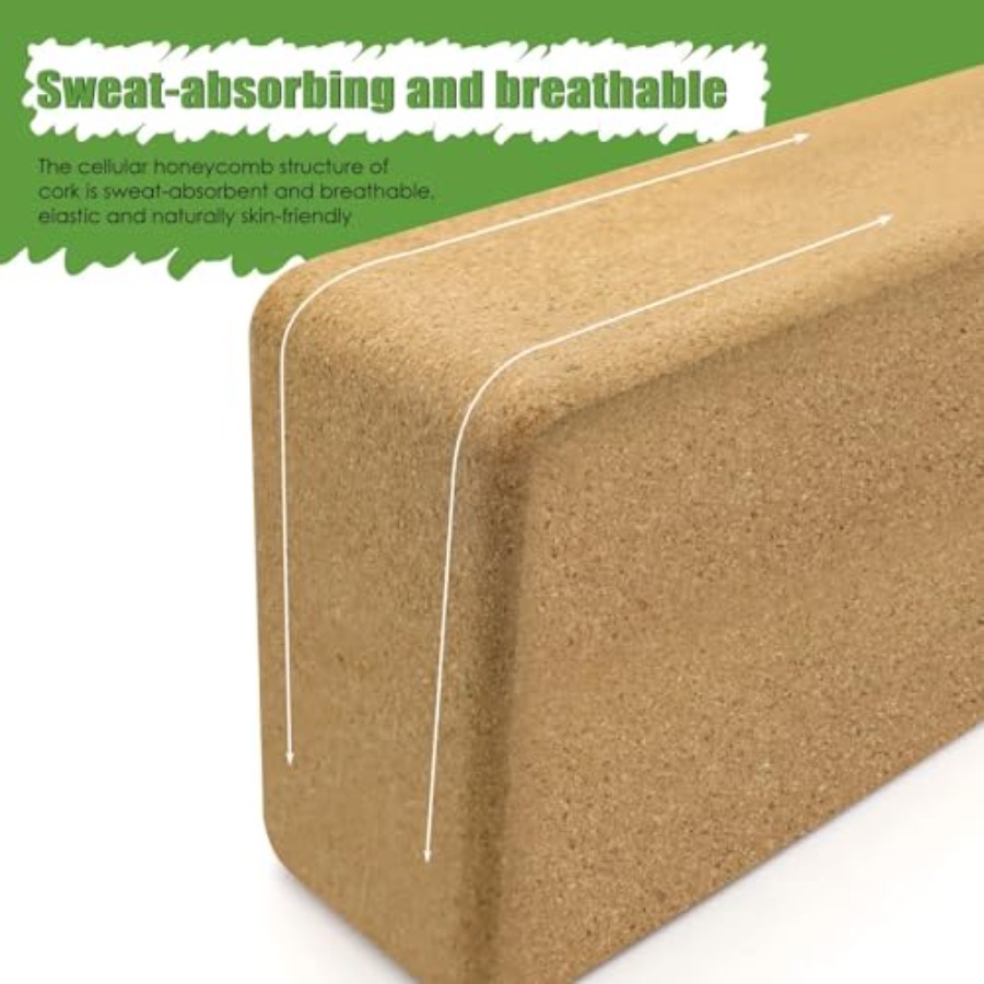 Cork Yoga Blocks, Natural Cork - Yoga Block Cork incelemesi ve fiyatı