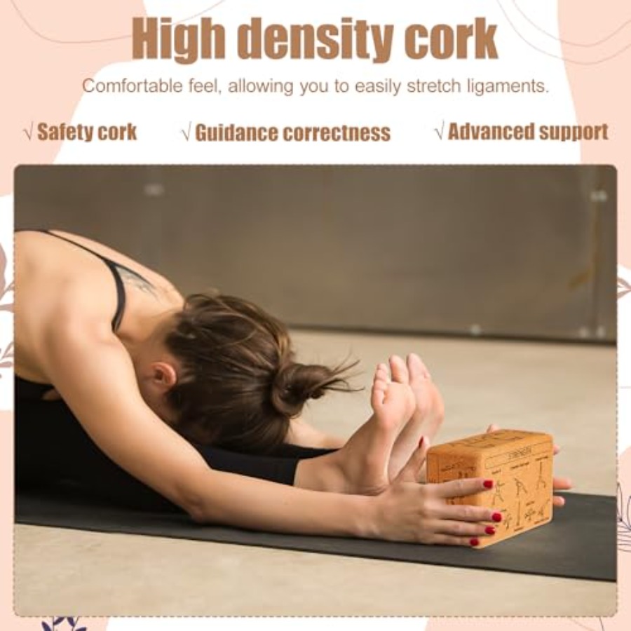 Cork Yoga Blocks 2 Pack Yoga P - Yoga Block Cork incelemesi ve fiyatı