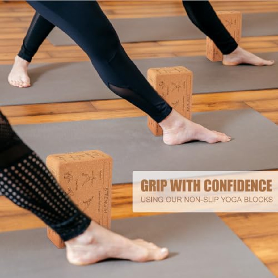 Cork Yoga Blocks 2 Pack Yoga P - Yoga Block Cork incelemesi ve fiyatı