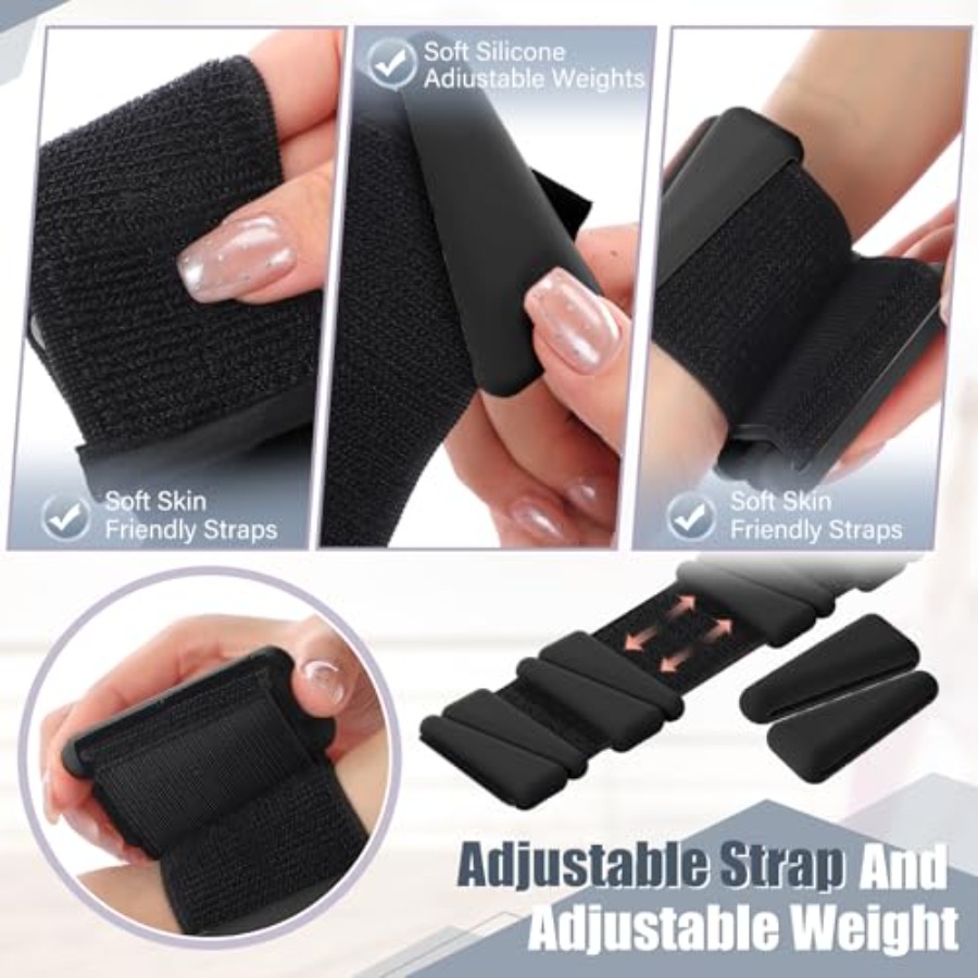 Adjustable Silicone Wrist Ankl - Pilates Yoga Home Workout incelemesi ve fiyatı