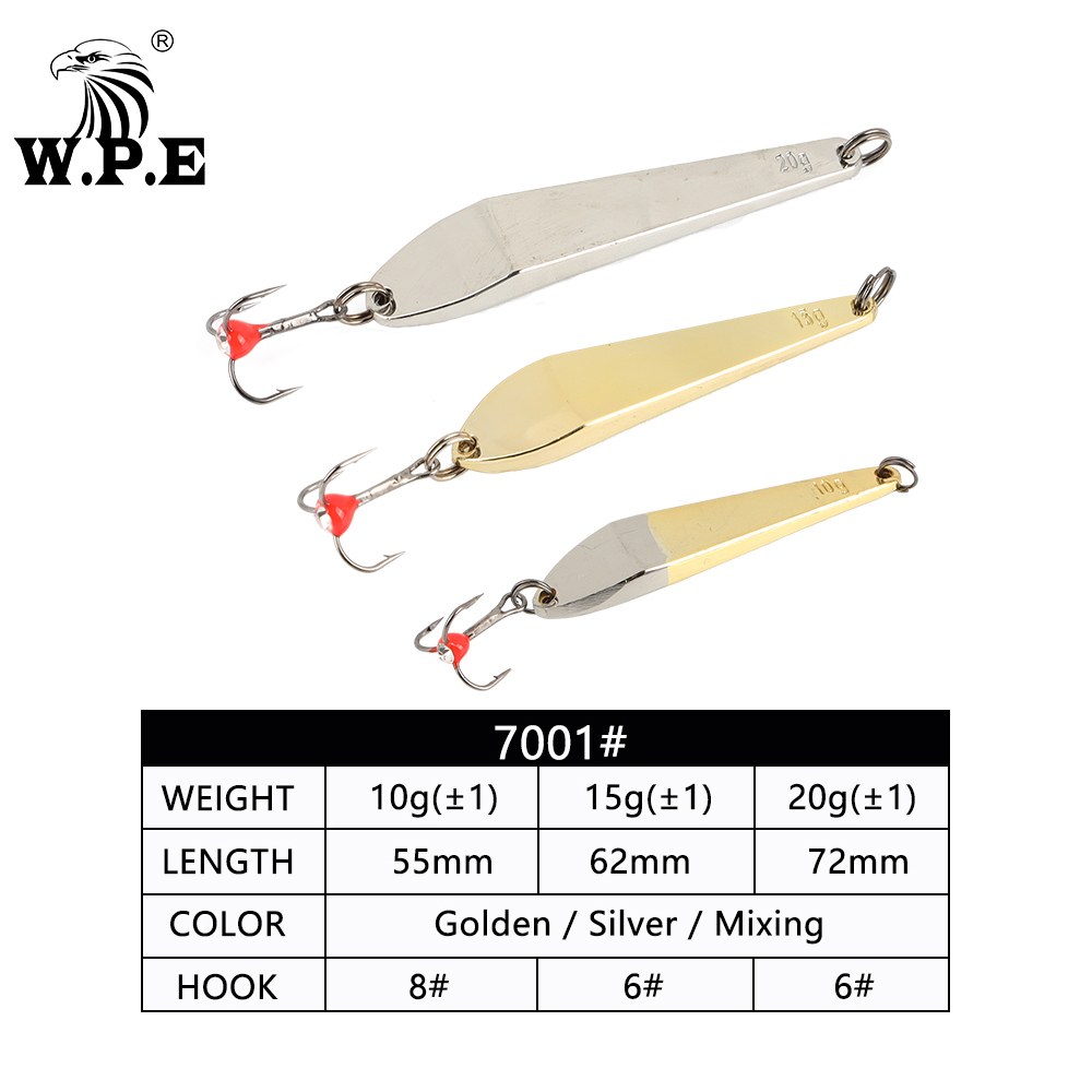 W.P.E Ice Fishing Lure 1pcs 5g - Balance Board Wobble incelemesi ve fiyatı