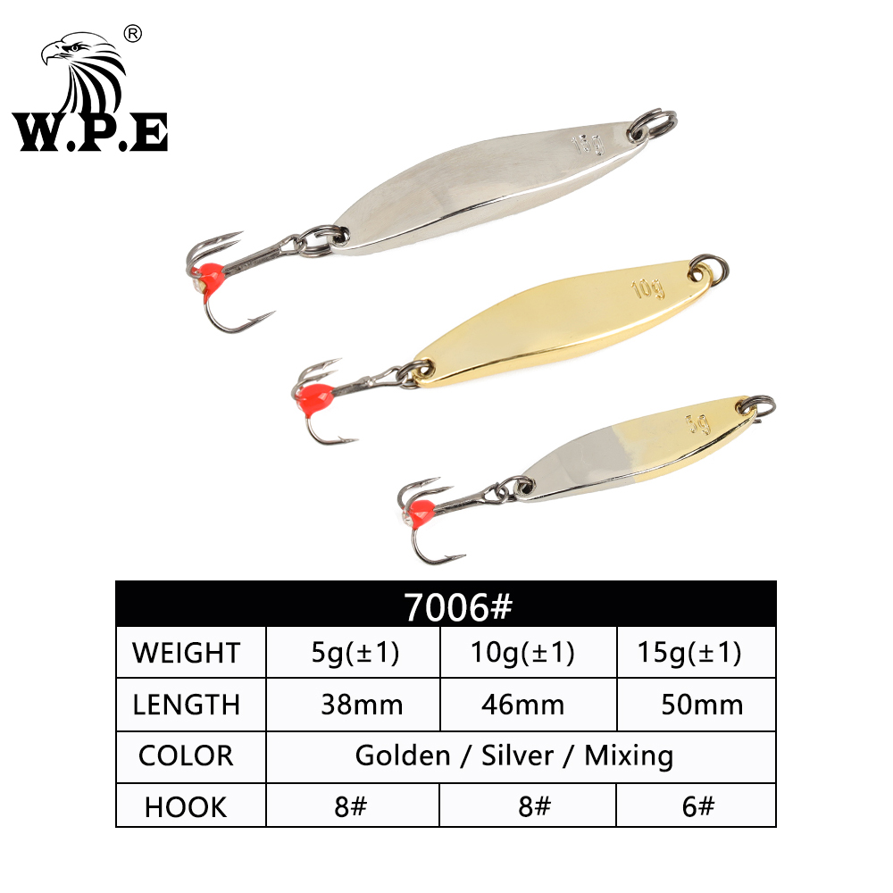 W.P.E Ice Fishing Lure 1pcs 5g - Balance Board Wobble incelemesi ve fiyatı