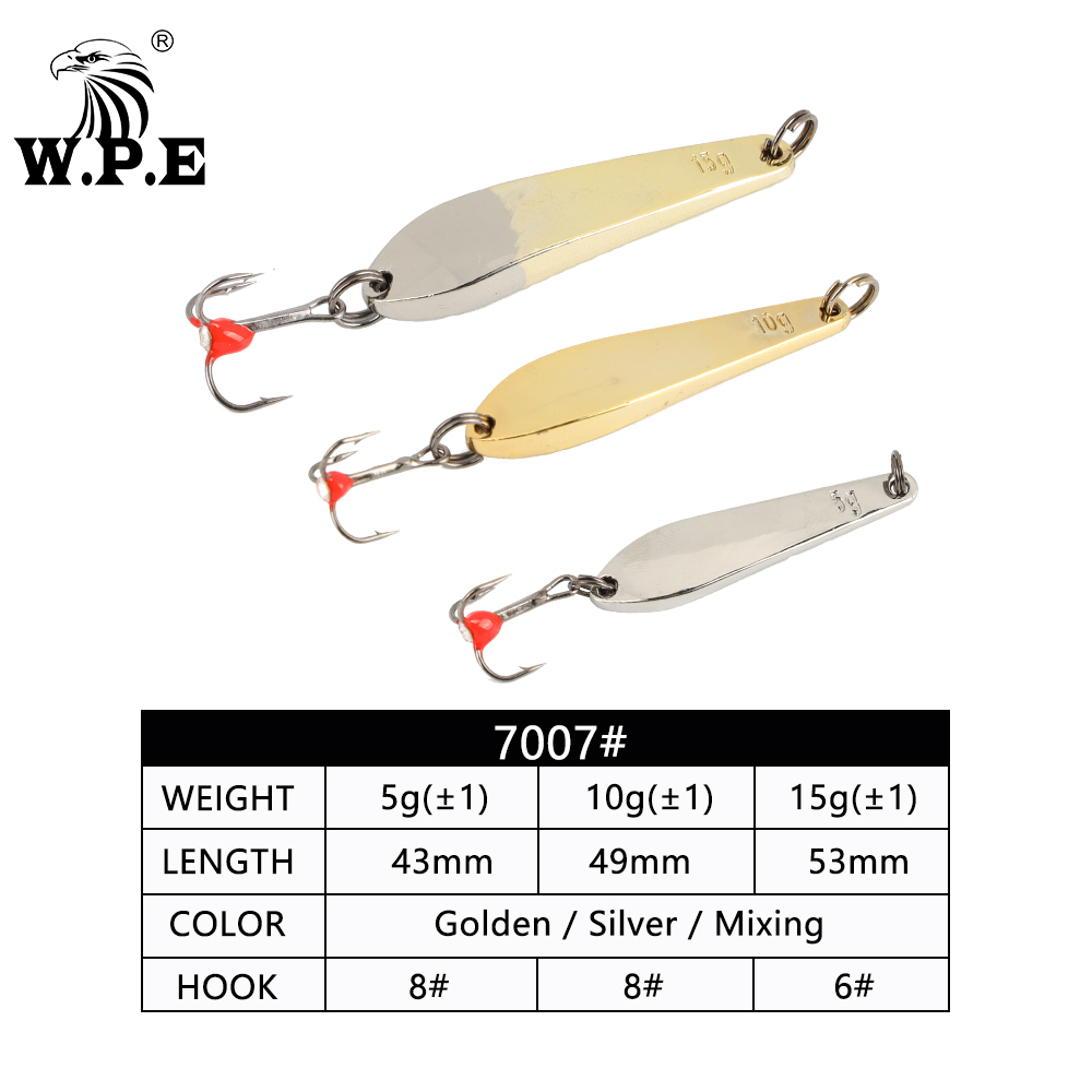 W.P.E Ice Fishing Lure 1pcs 5g - Balance Board Wobble incelemesi ve fiyatı