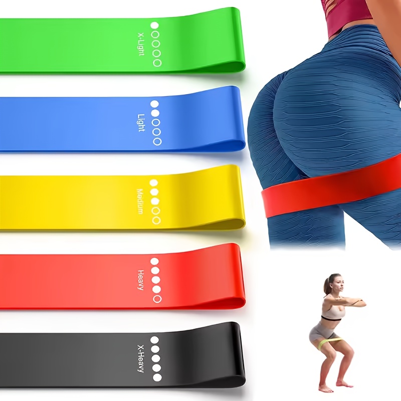 Resistance Bands 5 Levels 10-4 - Pilates Yoga Home Workout incelemesi ve fiyatı
