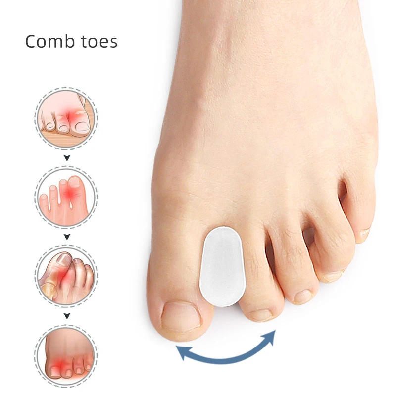 1/2/3/4Pairs I-shaped Toe Spli - Toe Separator Silicon incelemesi ve fiyatı