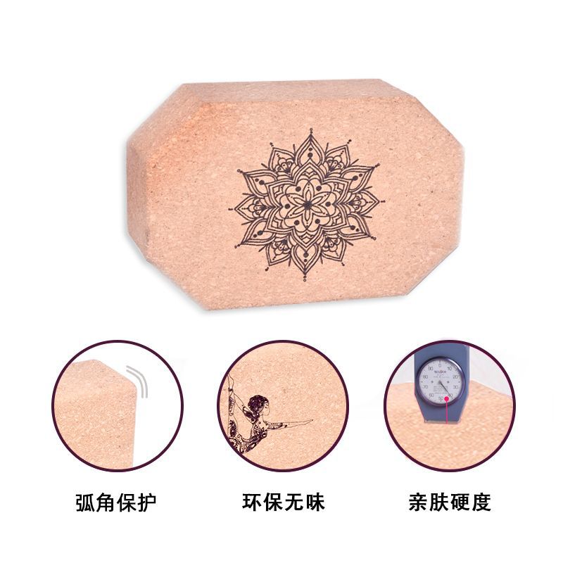 High-Density Octagonal Cork Yo - Yoga Block Cork incelemesi ve fiyatı