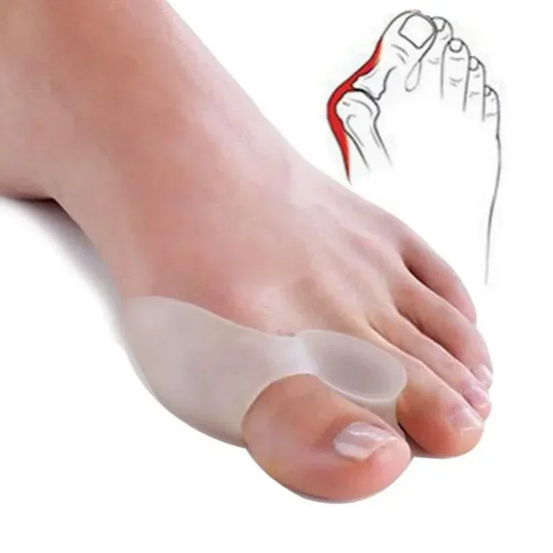 2PCS Silicone Gel Thumb Correc - Toe Separator Silicon incelemesi ve fiyatı