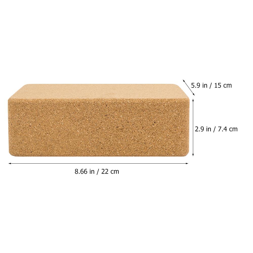High Density Natural Cork Yoga - Yoga Block Cork incelemesi ve fiyatı