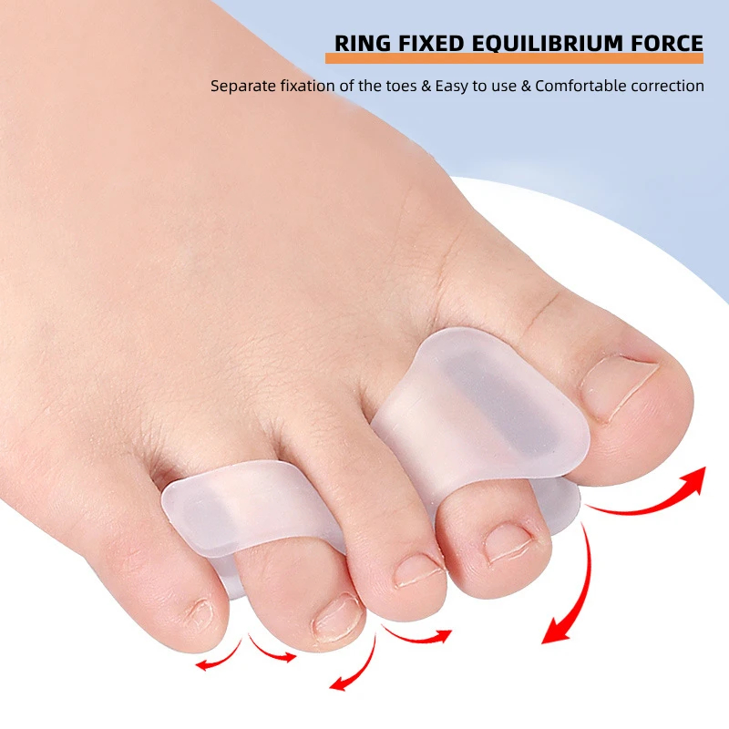 1/2/5Pairs Hallux Valgus Appli - Toe Separator Silicon incelemesi ve fiyatı